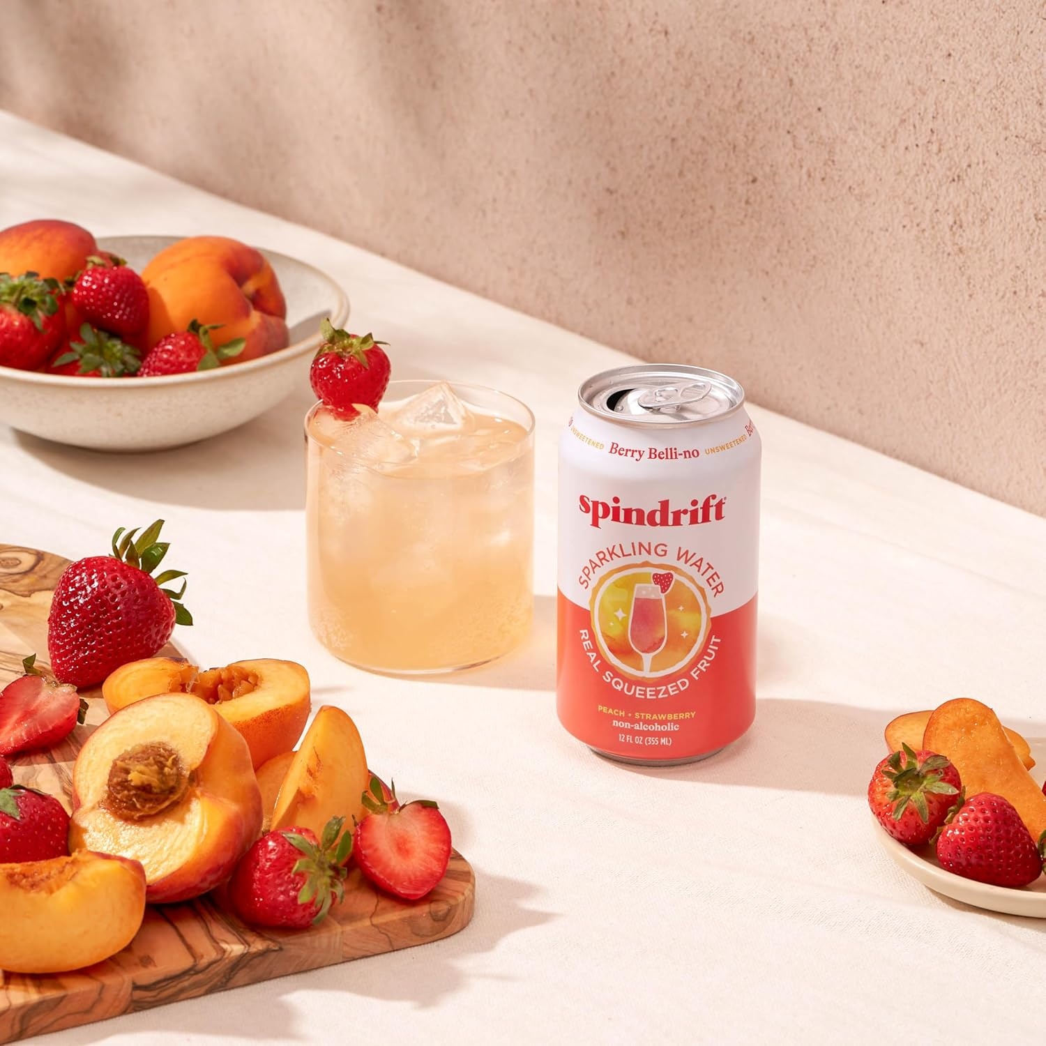image:imageSpindrift Sparkling Water Blueberry Lemonade Flavored Made with Real Squeezed Fruit 12 Fl Oz Cans Pack of 24 Only 11 Calories per CanBerry Bellino