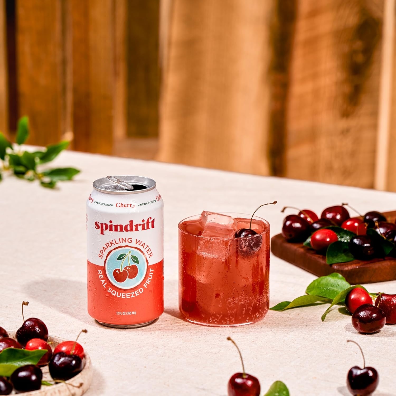 image:imageSpindrift Sparkling Water Blueberry Lemonade Flavored Made with Real Squeezed Fruit 12 Fl Oz Cans Pack of 24 Only 11 Calories per CanCherry