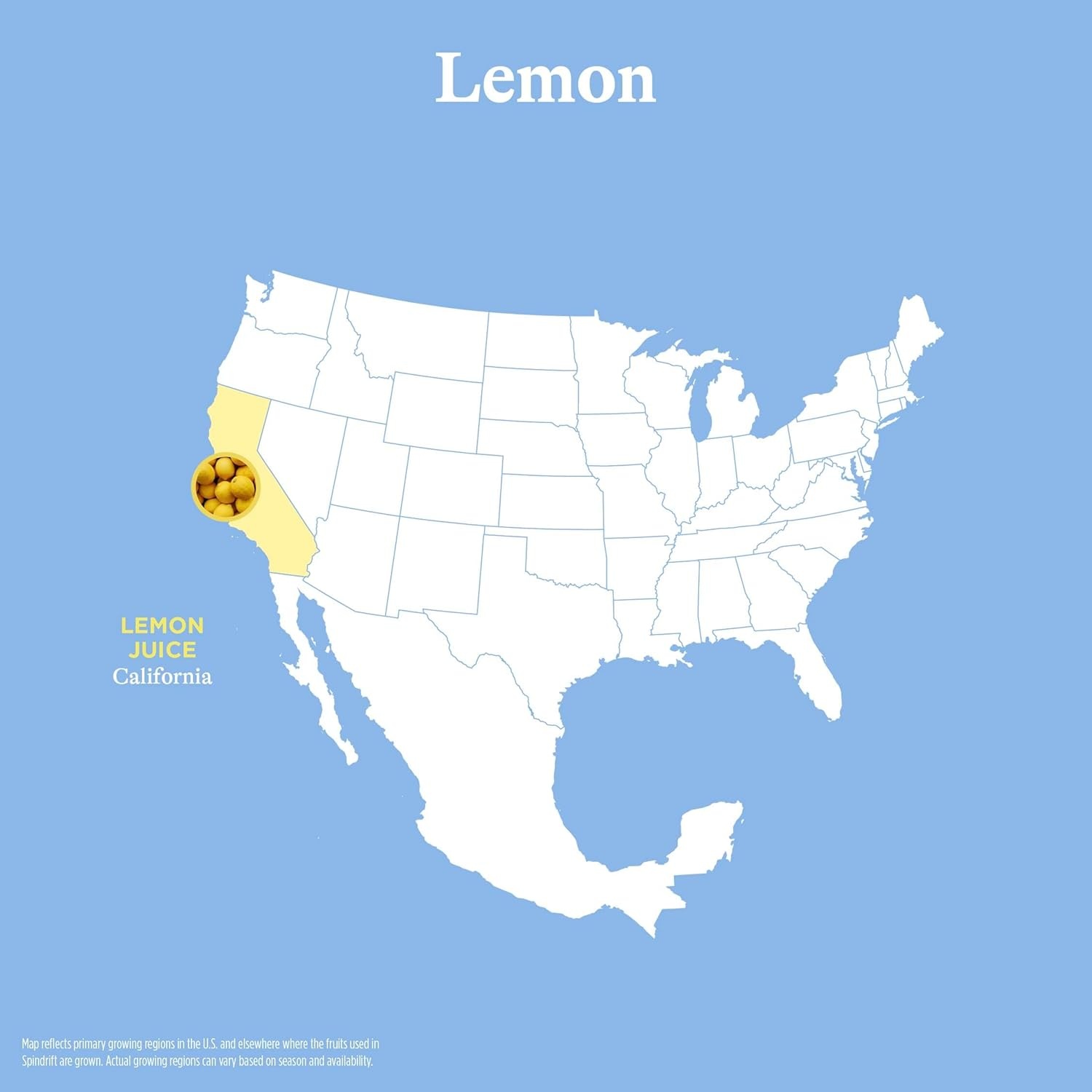 image:imageSpindrift Sparkling Water Blueberry Lemonade Flavored Made with Real Squeezed Fruit 12 Fl Oz Cans Pack of 24 Only 11 Calories per CanLemon