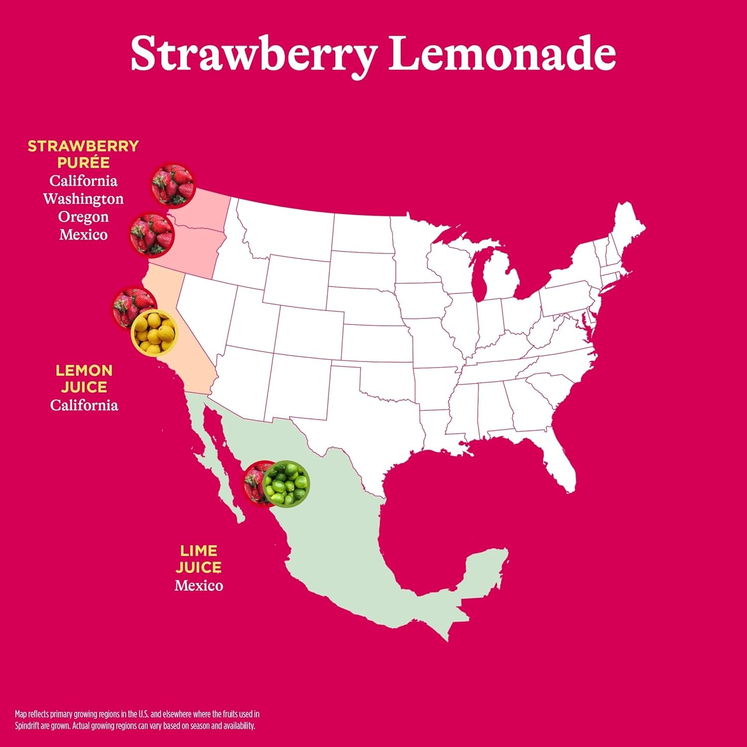 image:imageSpindrift Sparkling Water Blueberry Lemonade Flavored Made with Real Squeezed Fruit 12 Fl Oz Cans Pack of 24 Only 11 Calories per CanStrawberry Lemonade